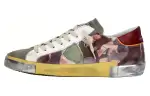 PHILIPPE MODEL Leather Low top Skateboard Shoes Men's Green