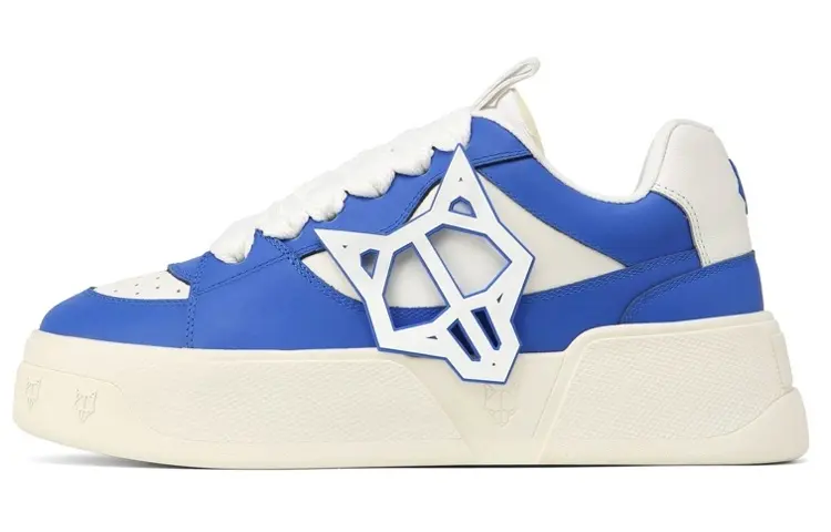 Naked Wolfe Kosa Low top Stylish Skateboarding Shoes Men's Blue White