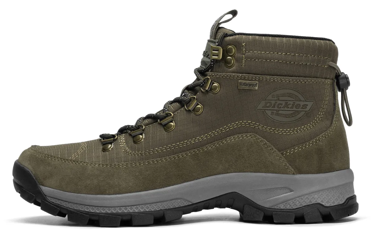 Dickies Cow Split Leather Abrasion Resistant Abrasion Resistant Short Outdoor Boots Men's Army Green