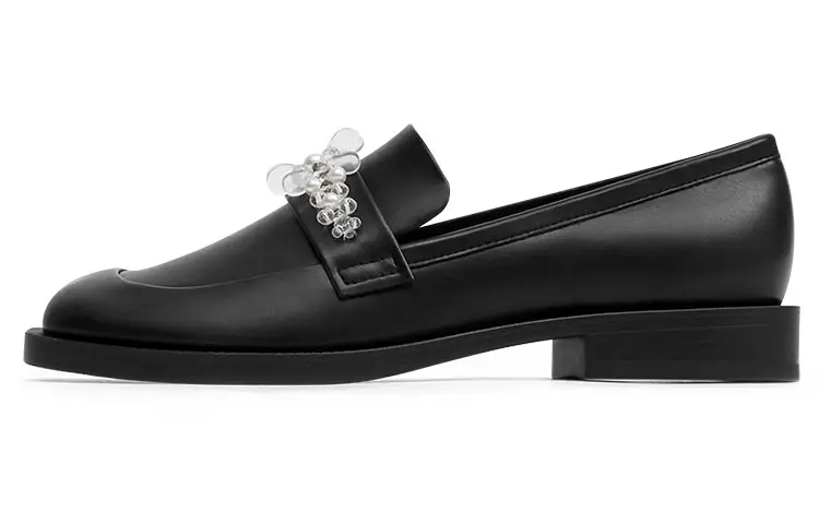 CHARLES&KEITH Loafers Women's Black