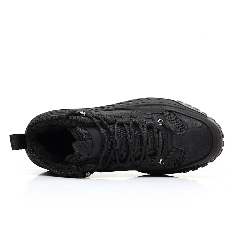 GIHO Top Grain Cow Leather Slip Resistant Abrasion Resistant Mid top Mountaineering Shoes Men’s