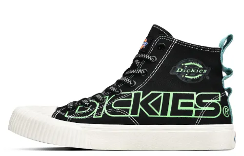 Dickies Canvas Shoes Unisex High Top Black