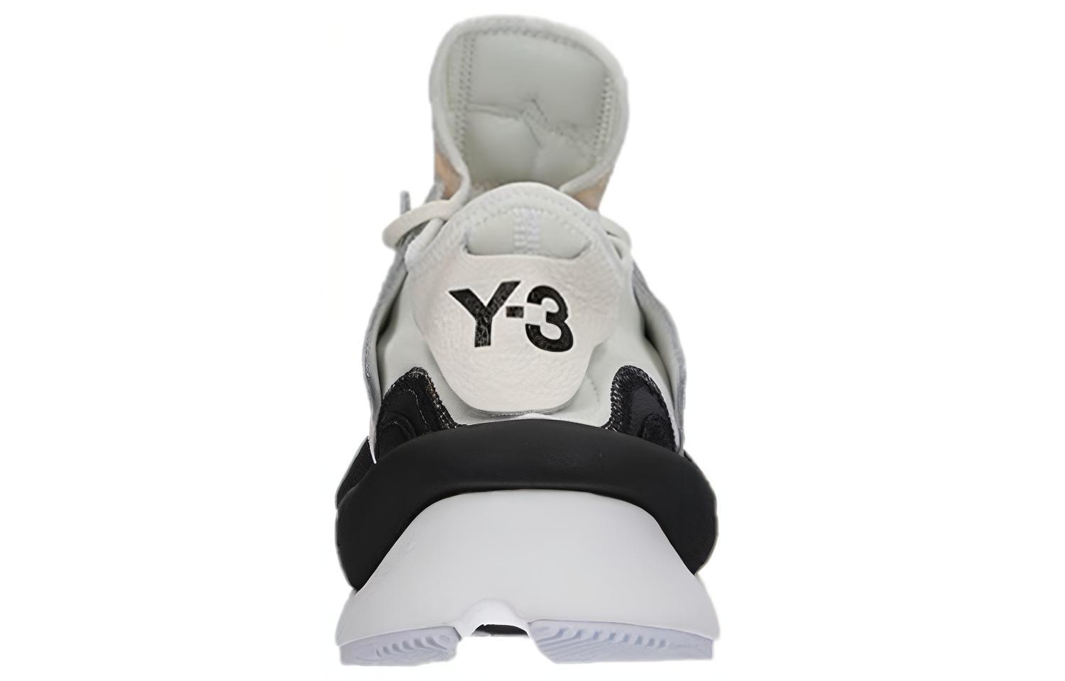 Кроссовки adidas x Y-3 Kaiwa (черно-белые) — фото 5