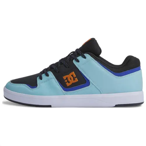 DC Shoes Abrasion Resistant Breathable Low top Skateboard Shoes Men's Black Light Green