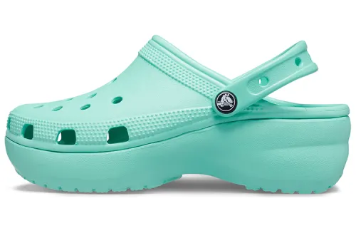 Crocs Classic Platform Clog EVA Clogs Women's Green