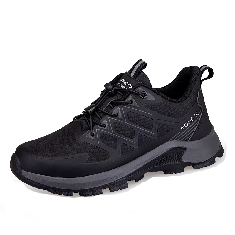 RONGSHI Textile, Synthetic Leather Slip Resistant Abrasion Resistant Low top Casual Sports Shoes Unisex