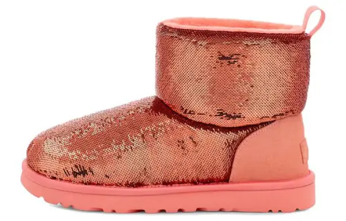 UGG Classic Mini Boot Mirror Ball Starfish Pink Women's