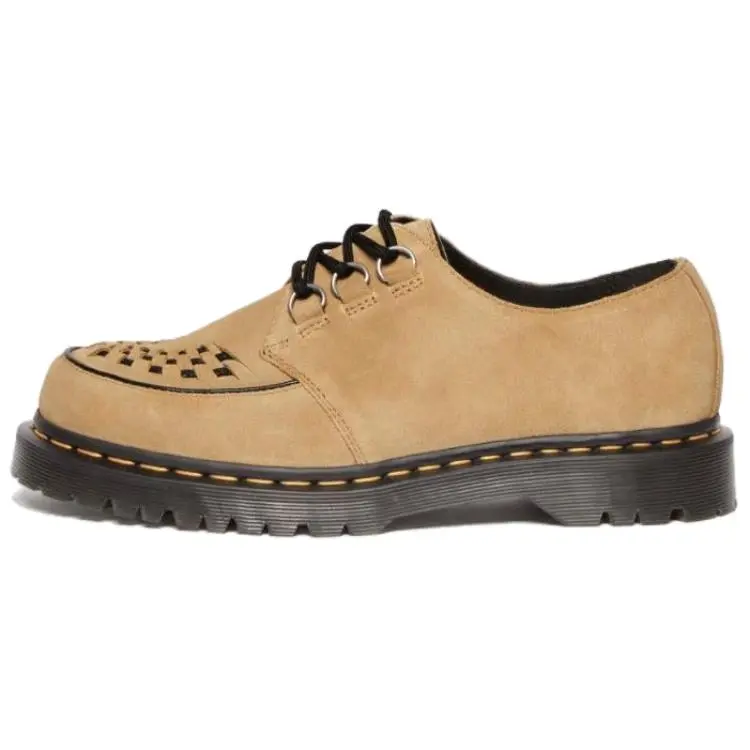 Dr.Martens Ramsey Savannah Suede Low top Casual Shoes Unisex Brown
