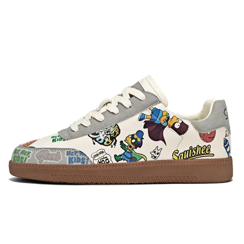 The Simpsons Low top Skateboard Shoes Unisex