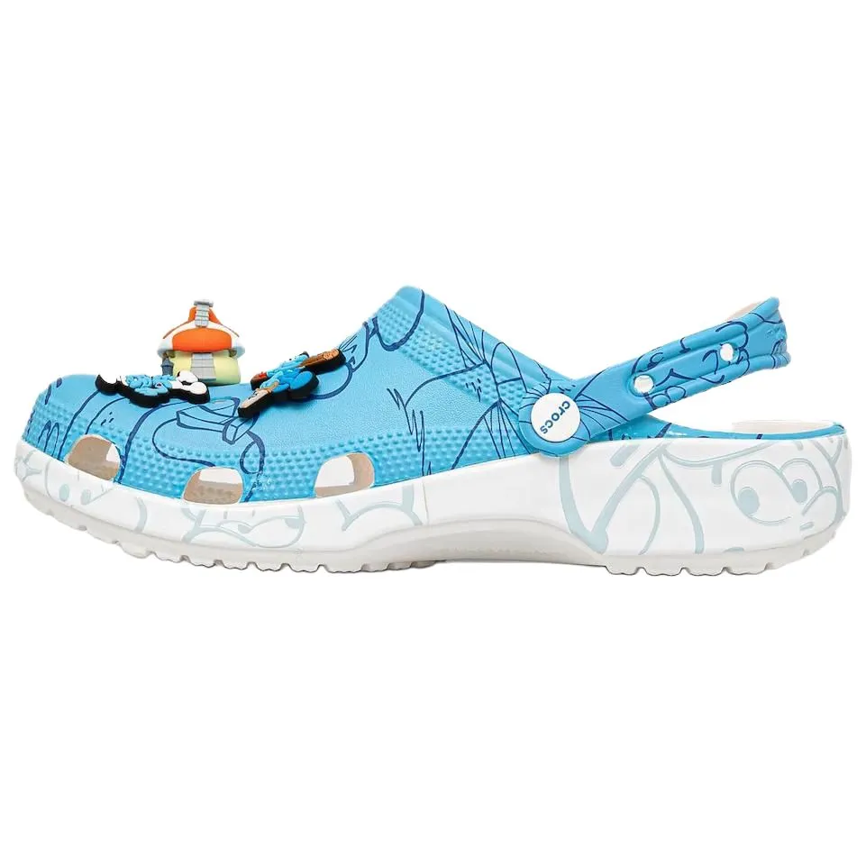 Crocs Classic Smurfs Clog Clogs Unisex Blue