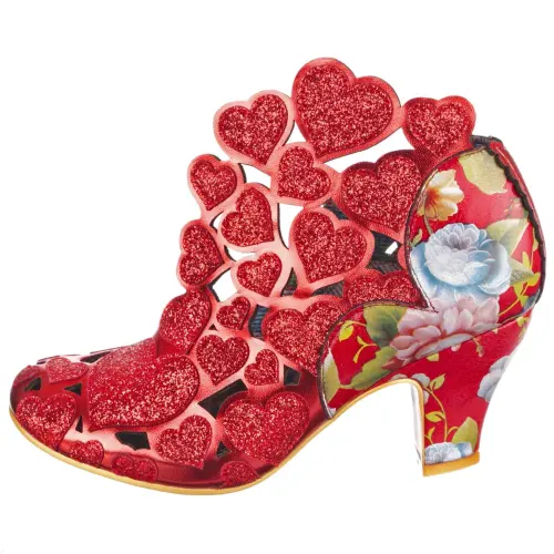 IRREGULAR CHOICE Pu High Heels Women's Red