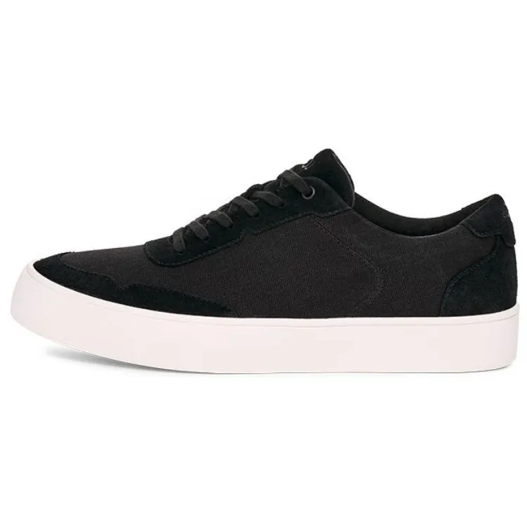 UGG Pearson Luxe Textile, Split Cow Leather Low top Skateboard Shoes Men's Black