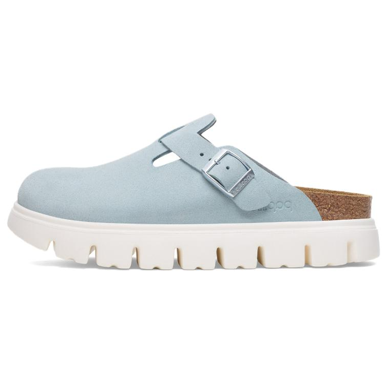 Женские сабо Birkenstock Boston (синие)