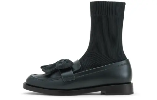 CHARLES&KEITH Pu Ankle Boots Women's Black