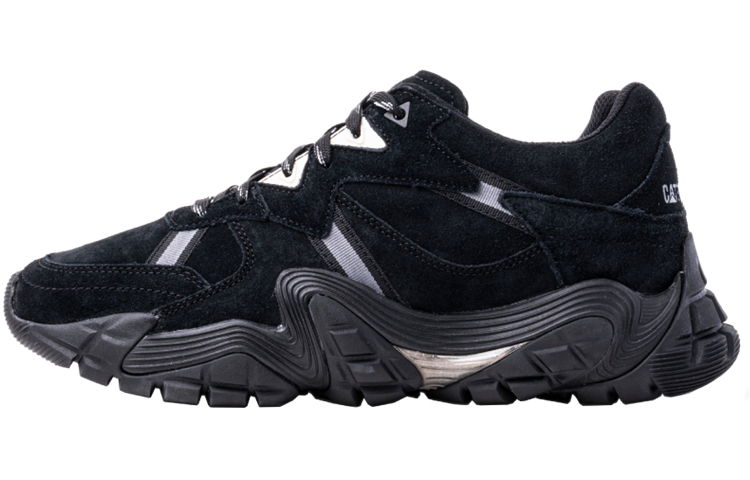 CAT Re Powered Lunar Rover Vapor Low top Chunky Sneakers Unisex Quantum Black