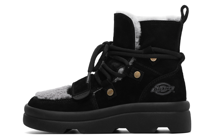 Женские сапоги Dickies 13cm Угги (черные)