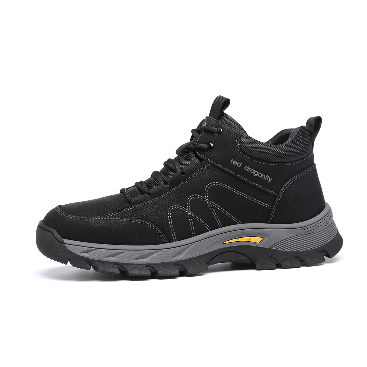 RED DRAGONFLY Sports & Outdoors Insulated Shoes Thermal Height Increasing Abrasion Resistant High top