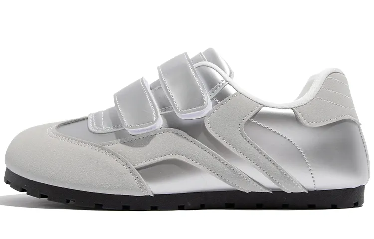 TUOPIN Pai Shoes Ballet Cream Puff Low top German Army Trainers Women's