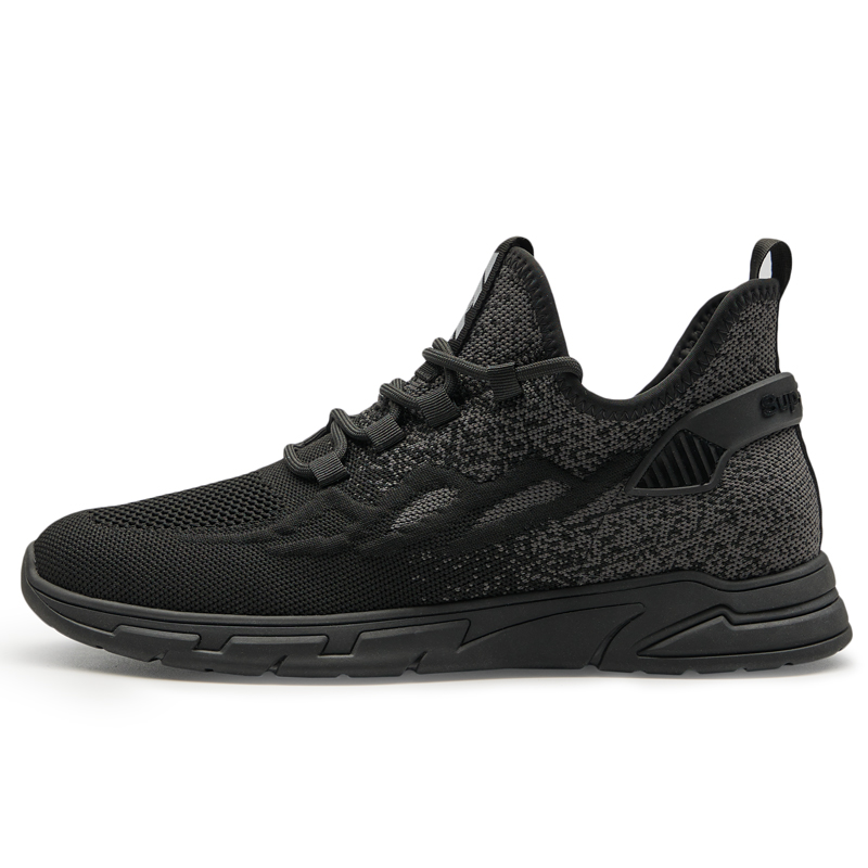GOG Mesh Breathable, Lightweight, Height Increasing, Anti Rollover Low top Casual Running Shoes Men’s
