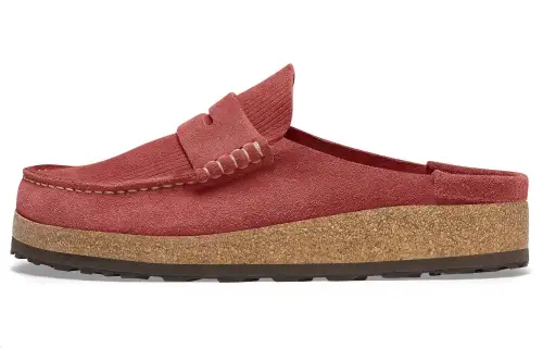 Birkenstock Closed Toe Slippers Men's Red