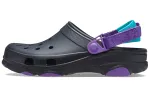 Crocs Classic Clog Black Purple Sandals 'Black Purple'
