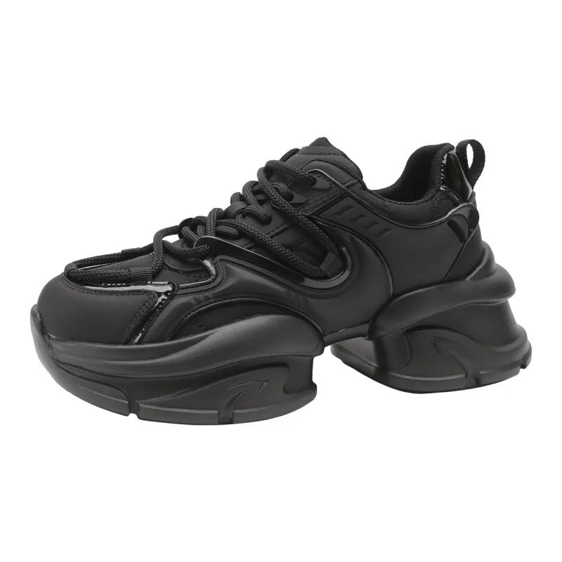 D FUSE SCANDINAVIA Cow Split Leather Height Increasing Lightweight Height Increasing Lightweight Low top