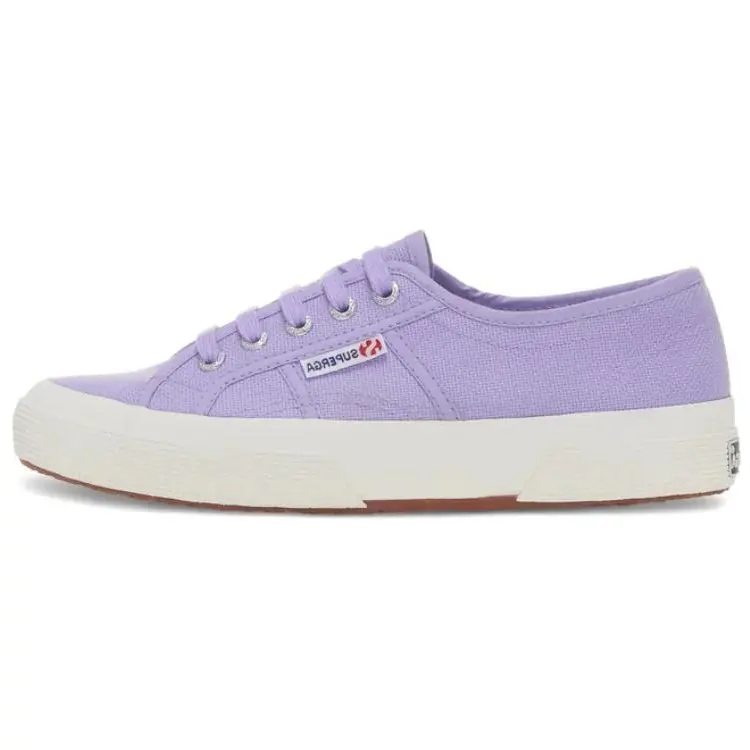 SUPERGA Breathable Low top Canvas Shoes Women's Purple