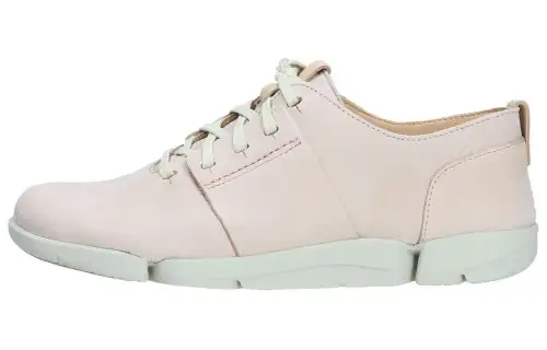 Clarks Low top Skateboard Shoes Women's Nude Pink