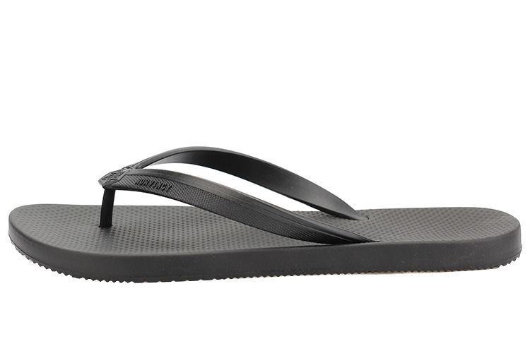 Travel non-slip comfortable sandals, wear-resistant fashionable badge with letters, flip flops for men and women, thin strap, soft sole, European style