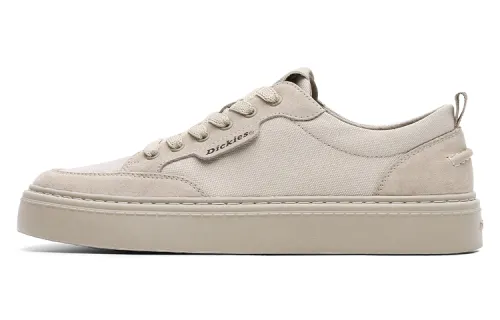 Dickies Slip Resistant Abrasion Resistant Low top Skateboard Shoes Men's Beige