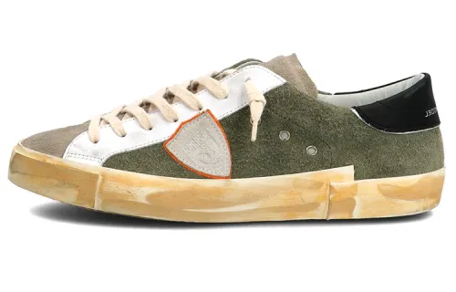 PHILIPPE MODEL Skateboard Shoes Men's Low Top Green