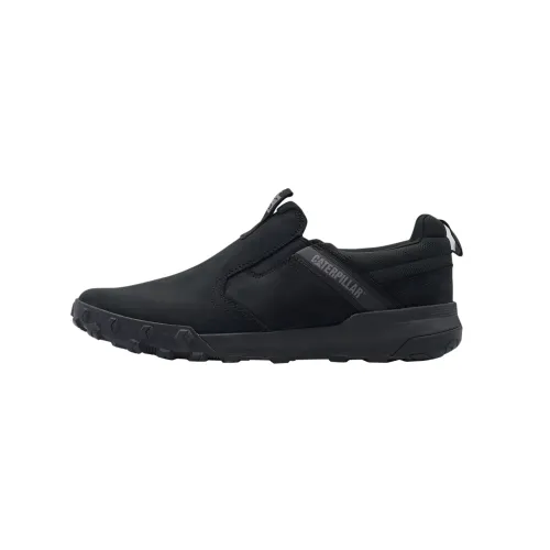 CAT Cow Leather Slip Resistant, Abrasion Resistant, Breathable Low top Casual Shoes Men's Black