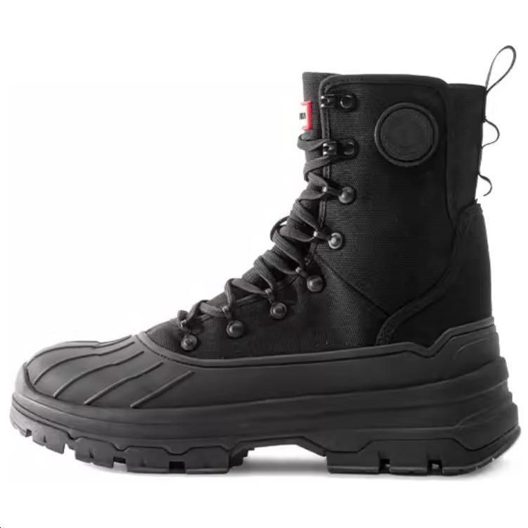 HUNTER Cushioning Slip Resistant High top Mountaineering Shoes Women's Black