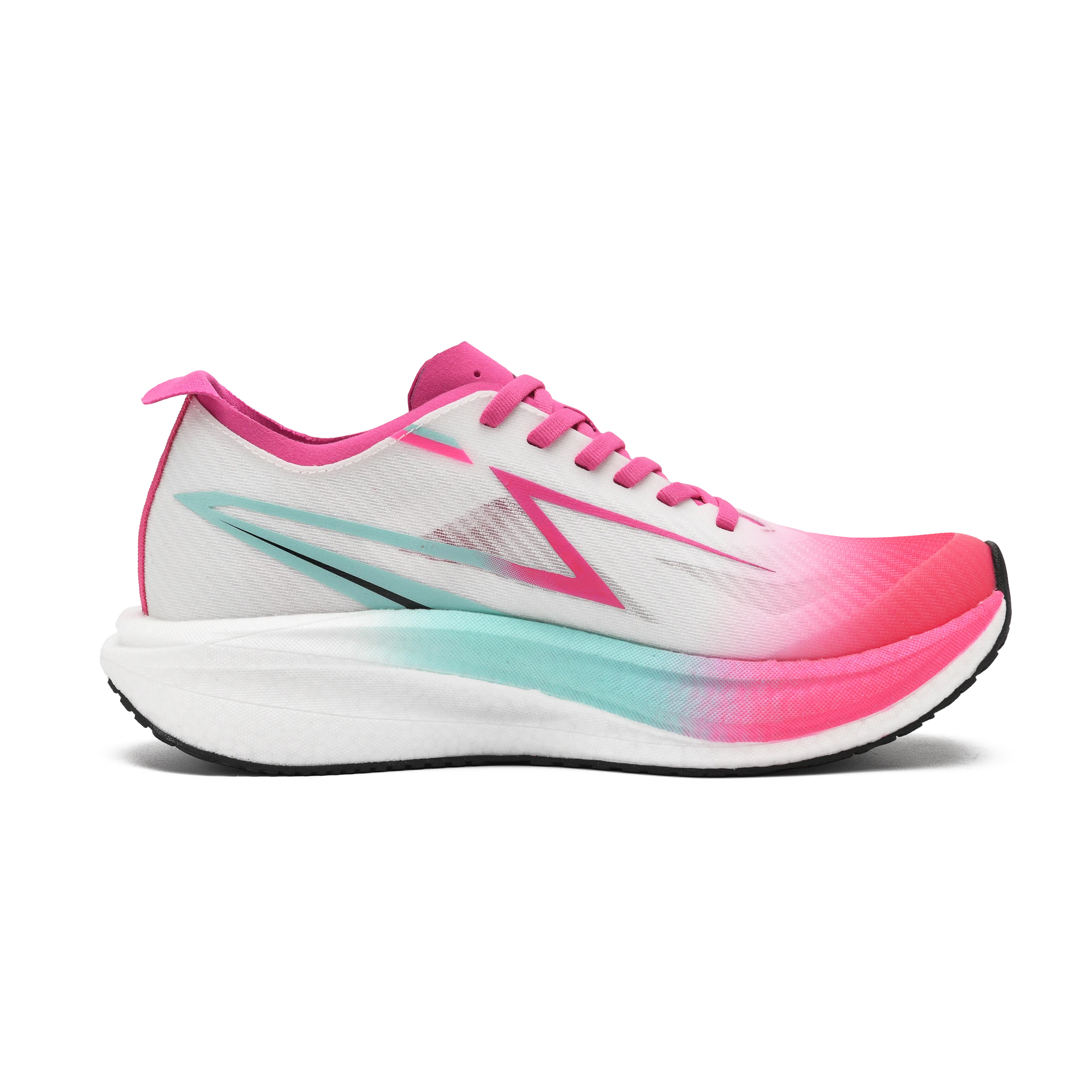 OURCOVER Running Shoes Unisex Rose Red