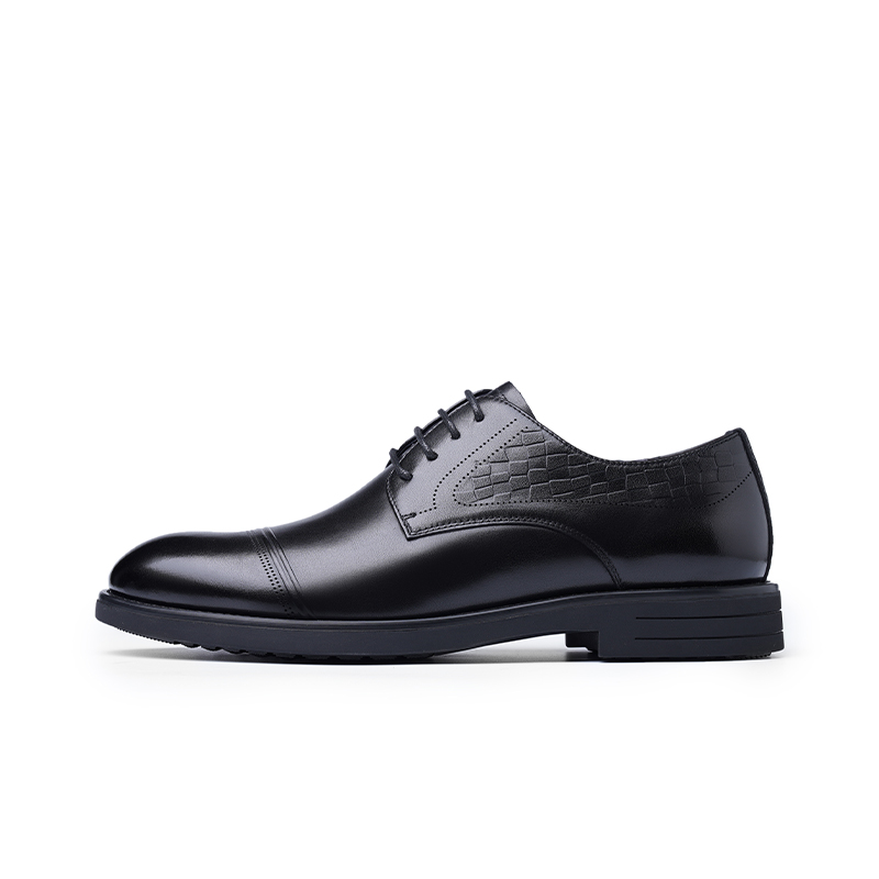 Old man's head LAORENTOU first-layer cowhide, workplace business, commuting to work, genuine leather, formal leather shoes, men's style