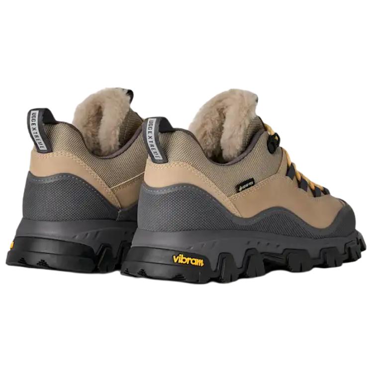 UGG MetroTrek Hiker Leather Wear resistant And Waterproof Low top Mountaineering & Hiking Shoes Women’s Pebble Gray