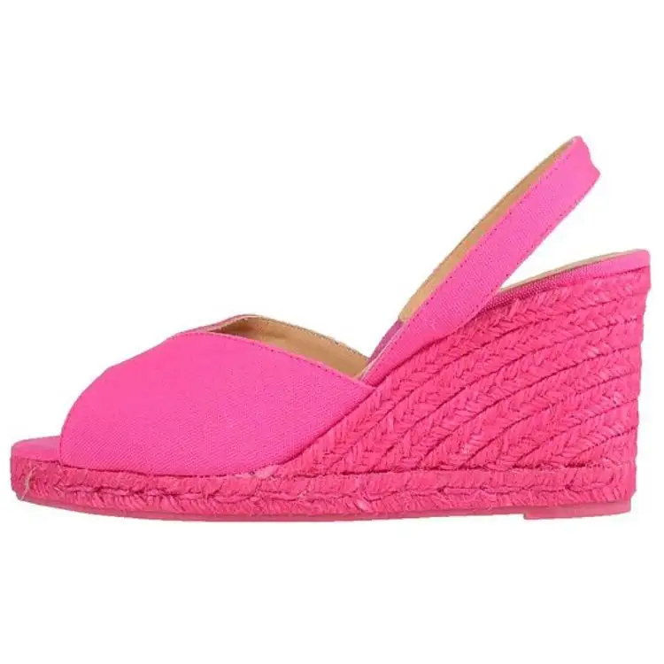 Castañer One Strap Sandals Women's Fuchsia