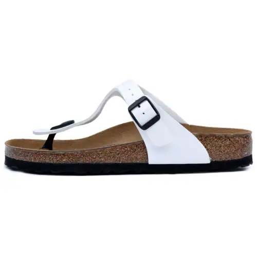 Birkenstock EVA Abrasion Resistant Flip Flops Unisex White