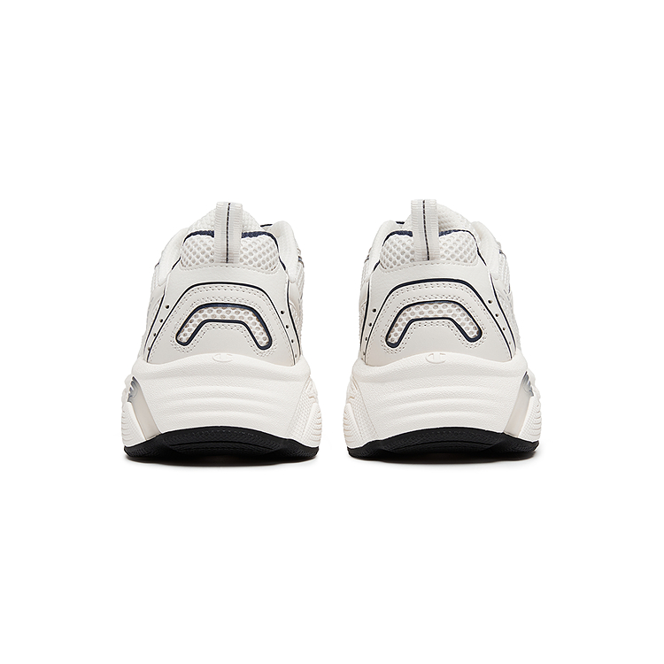 Champion Synthetic Leather, Textile Low top Running Shoes Women’s Milk White/Midnight Blue