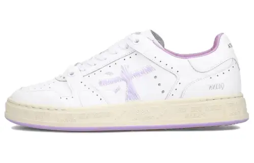 PREMIATA Low top Skateboard Shoes Women's White Purple