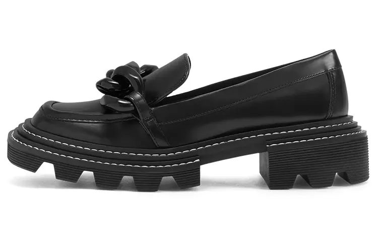 CHARLES&KEITH Loafers 4.7cm Women's Black