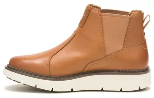 CAT Caterpillar Ankle Length Chelsea Boots Women's Brown
