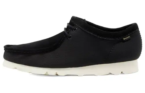 Clarks Wallabee Gore Tex 'Black Canvas'
