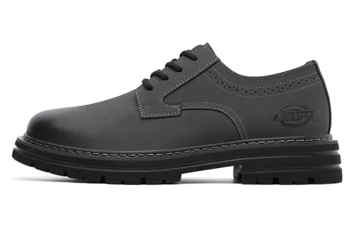Dickies Leather Slip Resistant Short Outdoor Boots Men's Gunmetal