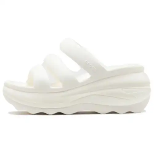 Crocs Mega Crush Triple Strap 'Chalk White'