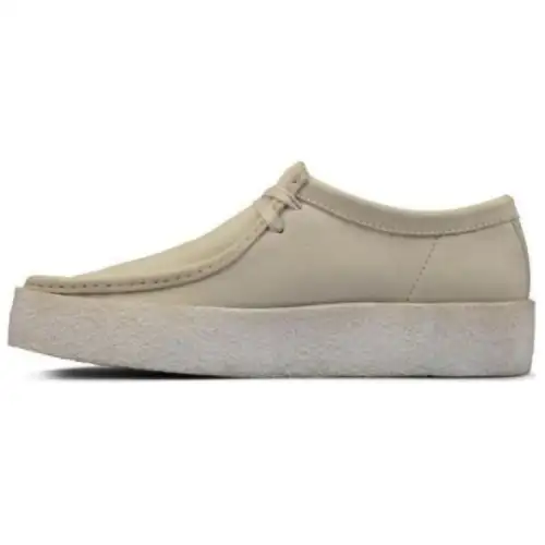 Clarks Suede Casual Shoes Men's Beige
