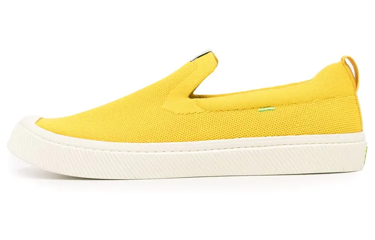 CARIUMA Skateboard Shoes Men's Low Top Yellow