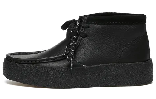 clarks Wallabee Cup Bt Black Leather