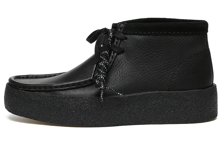 clarks Wallabee Cup Bt Black Leather