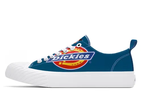 Dickies Canvas Shoes Men's Low Top Blue